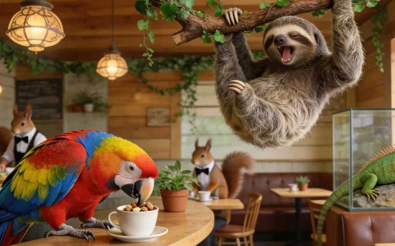 Exotic animal cafes: cute trend or welfare crisis?