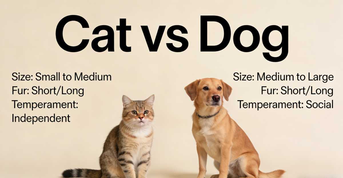 9 Ways Cats and Dogs Are Different